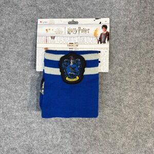 Harry Potter Ravenclaw Scarf Wizarding World House Colors Blue‎ Gray New